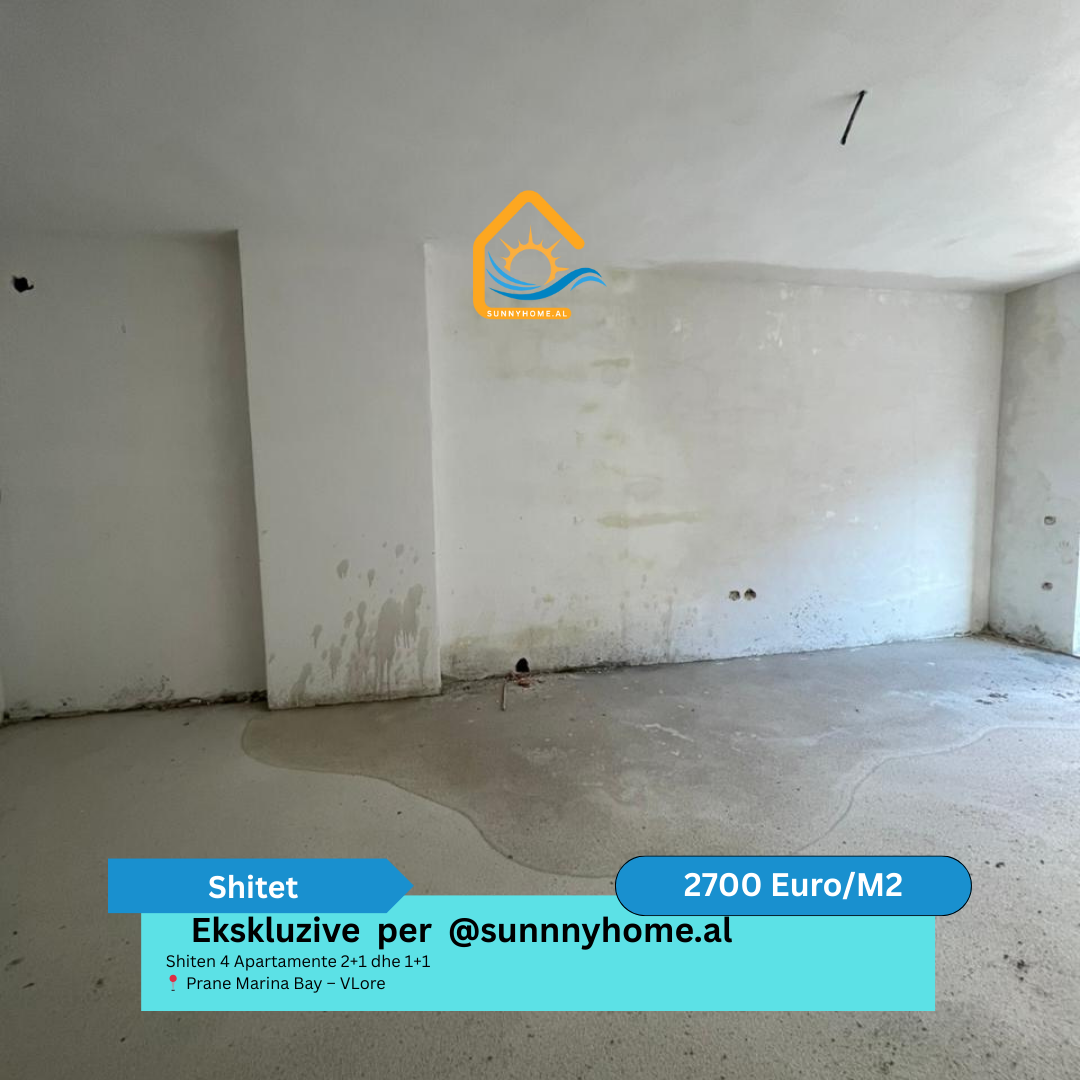 ‼️ exclusif à vlore ‼️ 4 appartements à vendre 2+1 et 1+1 près de marina bay – Vlore prix : 2700 euro/m²