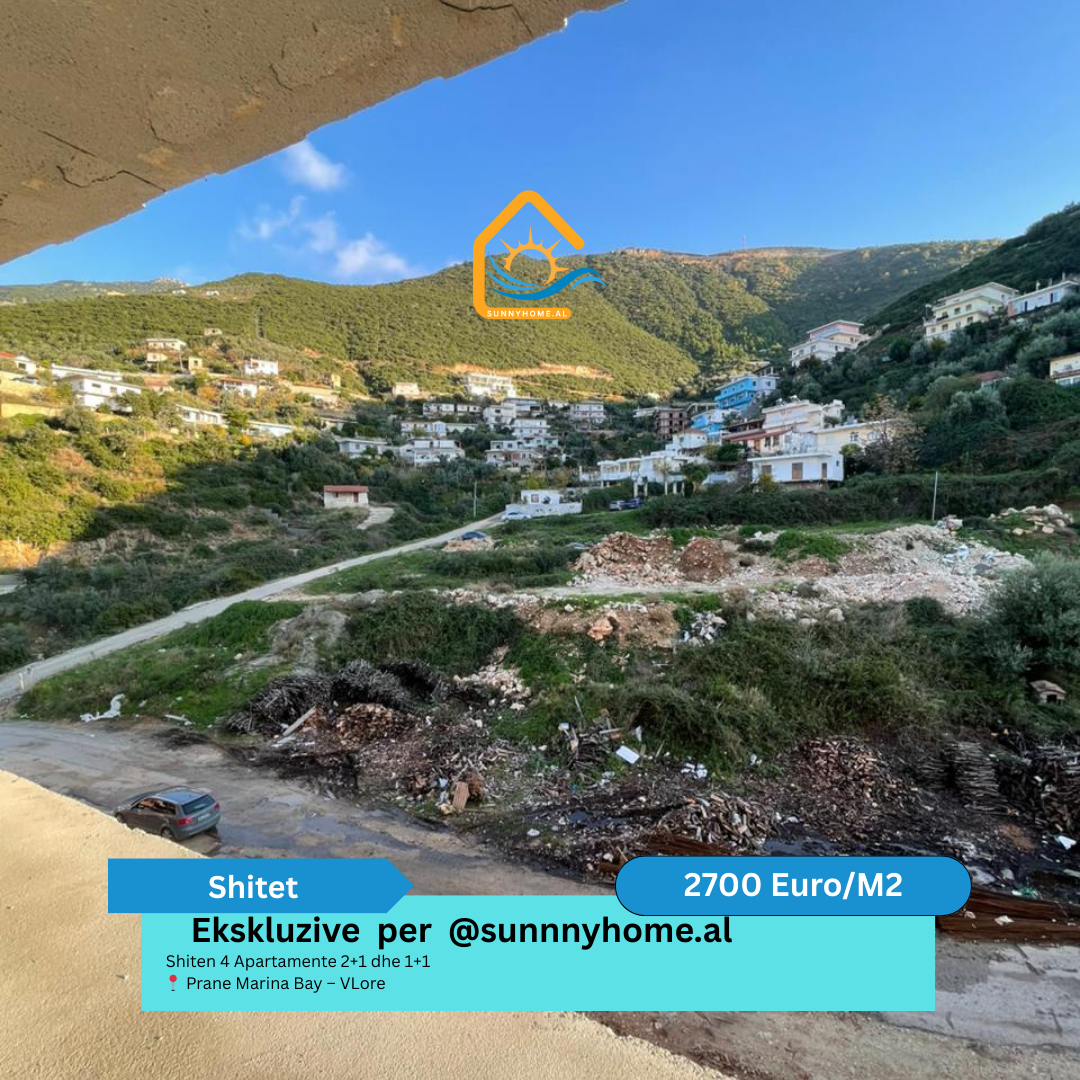 ‼️ exclusif à vlore ‼️ 4 appartements à vendre 2+1 et 1+1 près de marina bay – Vlore prix : 2700 euro/m²