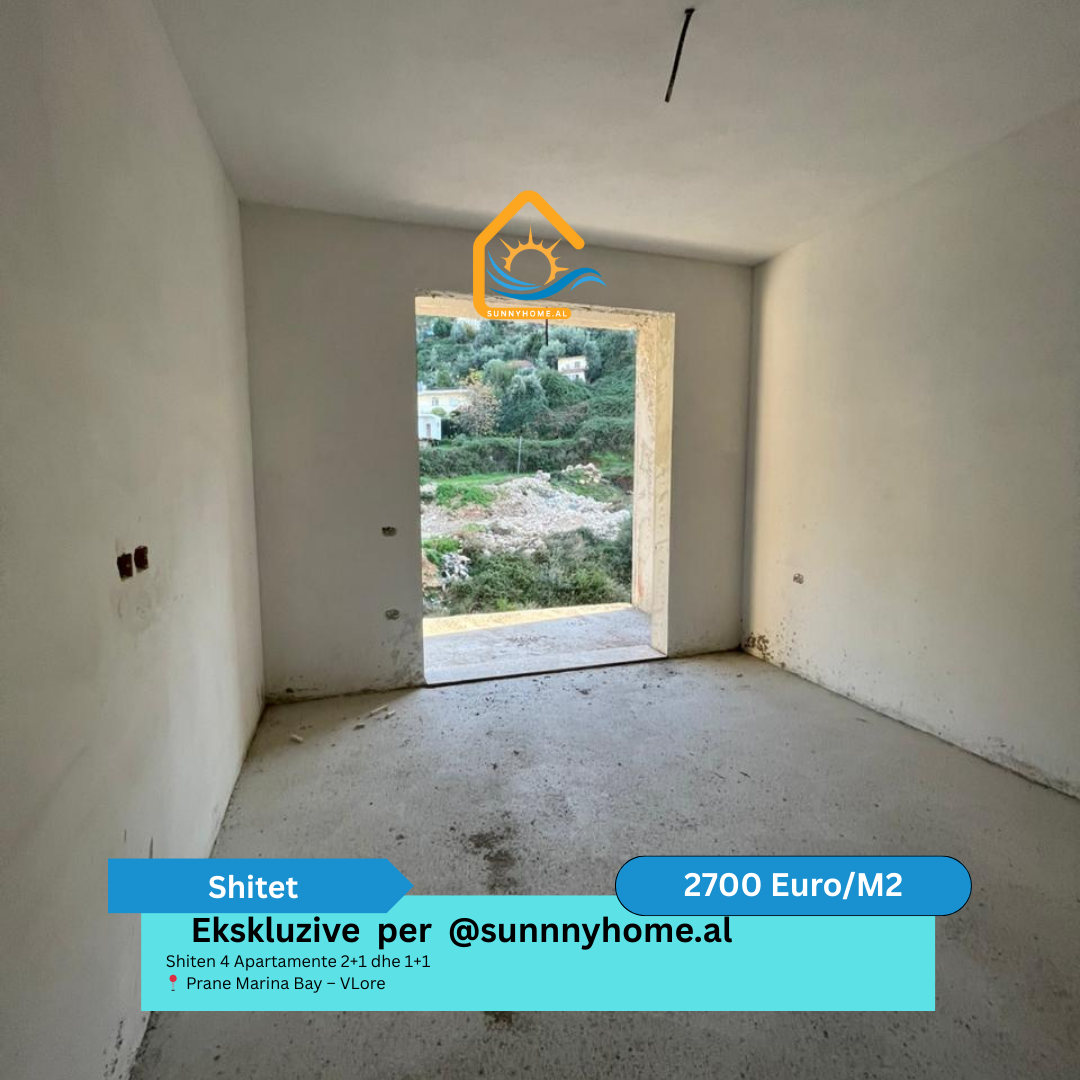 ‼️ exclusif à vlore ‼️ 4 appartements à vendre 2+1 et 1+1 près de marina bay – Vlore prix : 2700 euro/m²