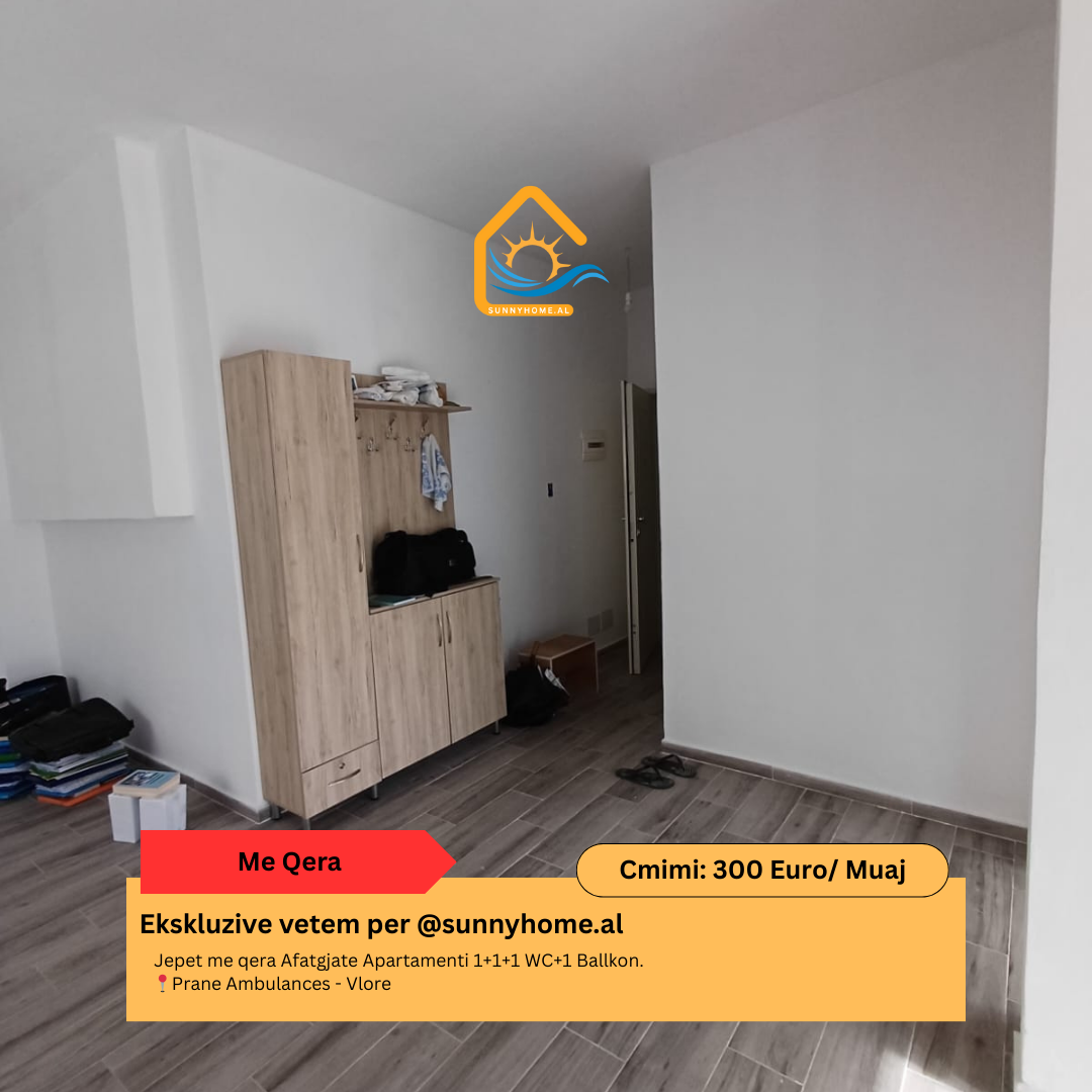 ‼️exklusiv in vlore @sunnyhome.al ‼️ langzeitmiete einer 1+1+1 wc+1 balkon wohnung. In der nähe der ambulanz – Vlore preis: 300 euro/monat (#{i+2})