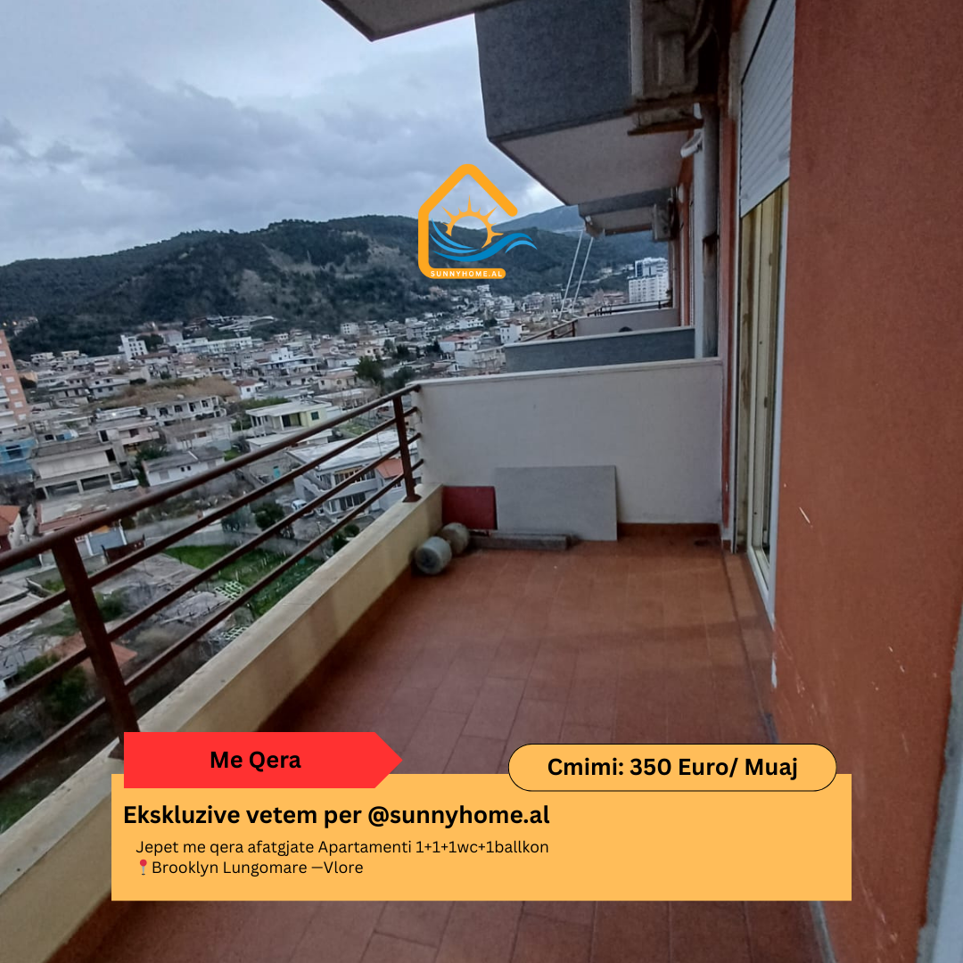 ‼️ exclusive in Vlorë @sunnyhome.al ‼️ long-term rent of a 1+1+1wc+1 balcony apartment brooklyn lungomare — Vlorë price: 350 euro /month (#{i+2})