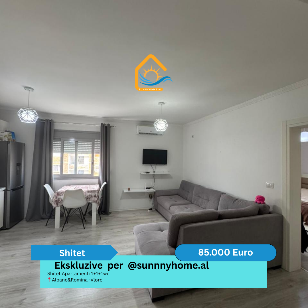 ‼️ ekskluzive ne vlore per sunnyhome.al ‼️ shitet apartamenti 1+1+1wc albano&romina -vlore cmimi: 85.000 euro (#{i+2})