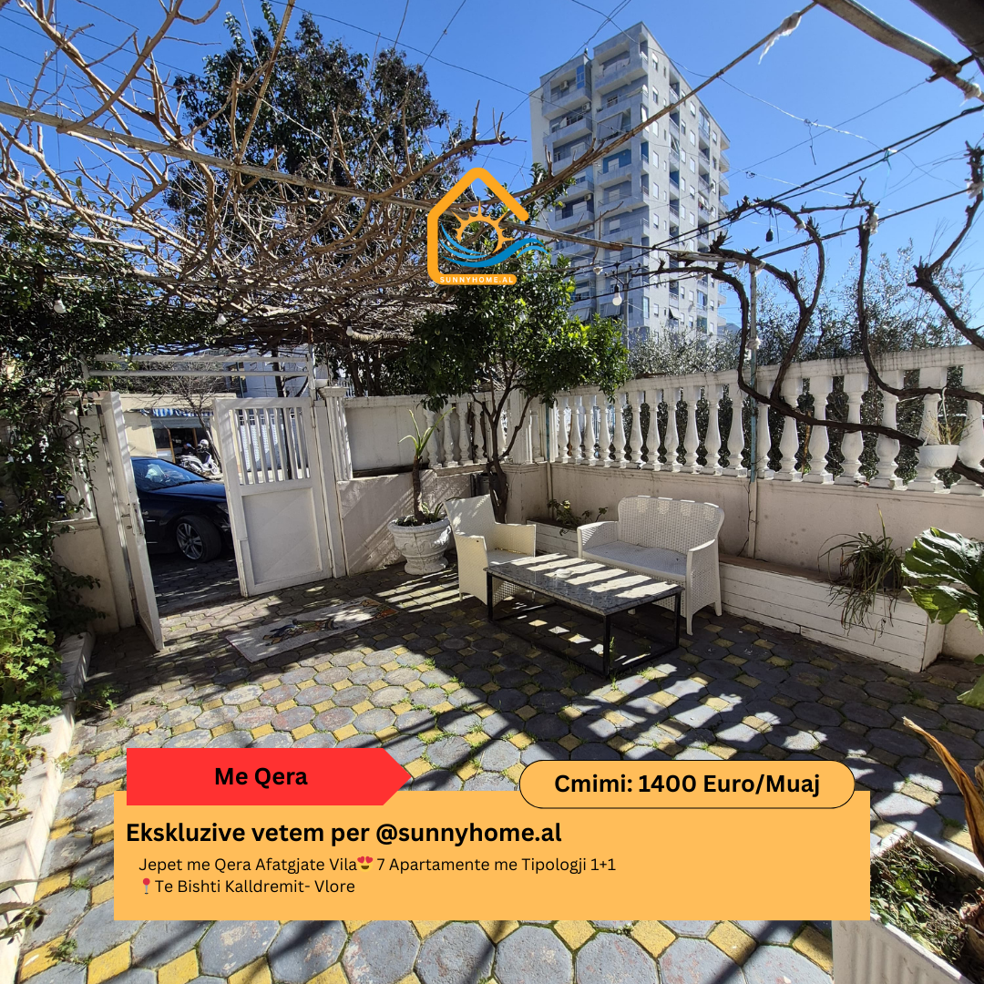 ‼️ ekskluzive ne vlore per @sunnyhome.al ‼️ jepet me qera afatgjate vila 7 apartamente me tipologji 1+1 te bishti kalldremit- vlore cmimi: 1400 euro/muaj