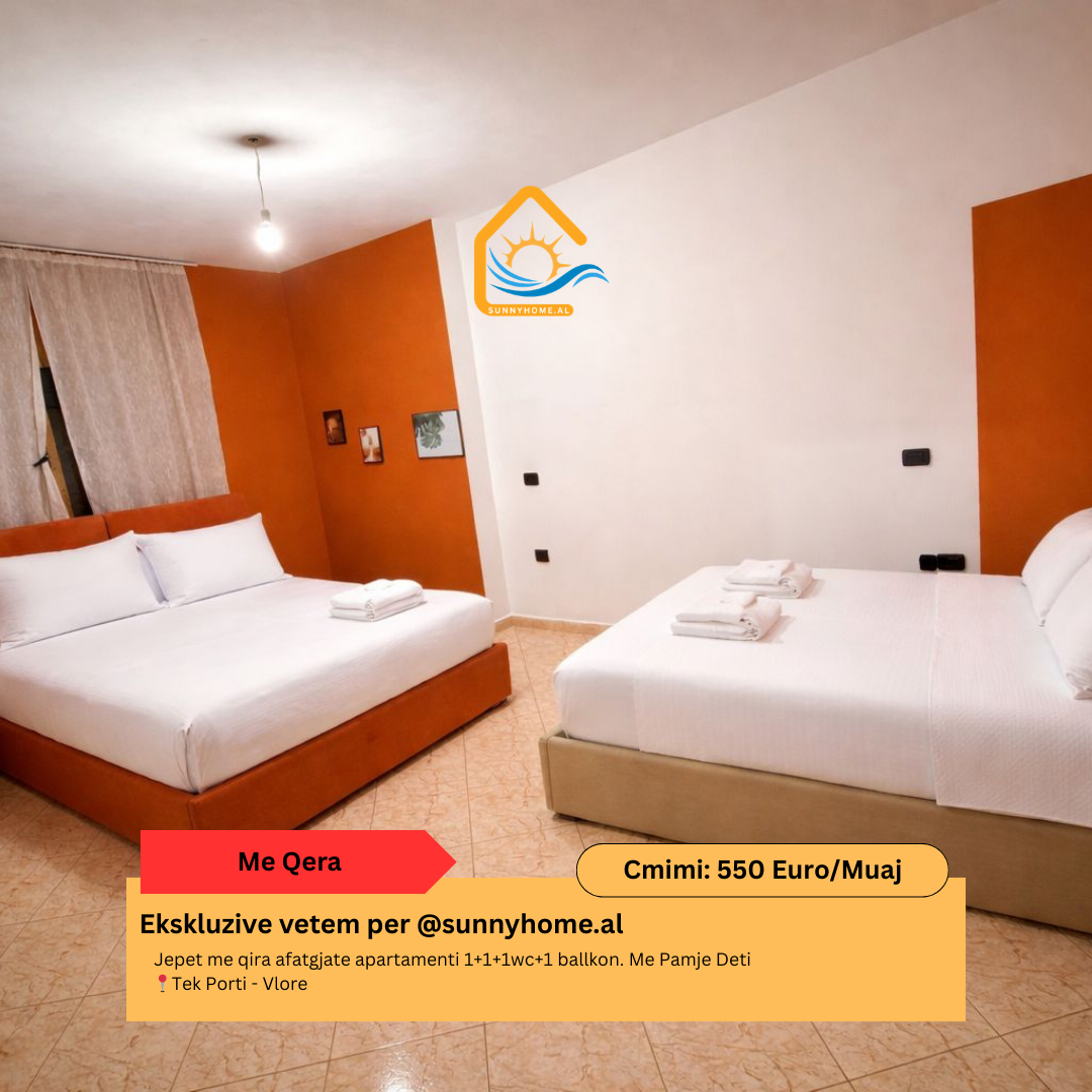 Exclusif pour @sunnyhome.al location longue durée d'un appartement 1+1+1wc+1 balcon vue mer au port – Vlore prix : 550 euro /mois (#{i+2})