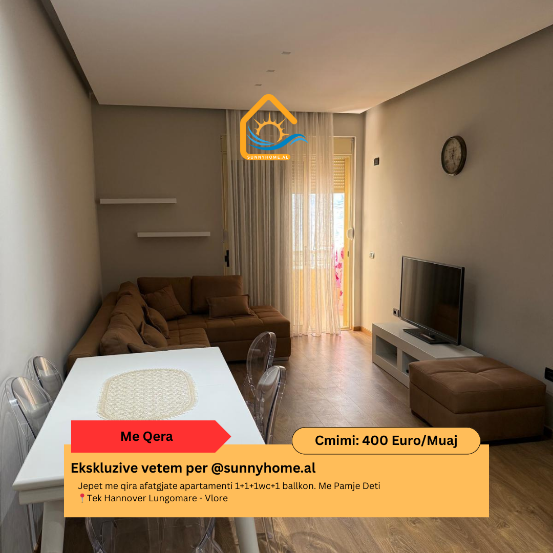‼️ esclusivo per @sunnyhome.al ‼️ affitto a lungo termine di appartamento 1+1+1wc+1 balcone. Vista mare presso hannover lungomare – Vlore prezzo: 400 euro /mese (trattabile) (#{i+2})