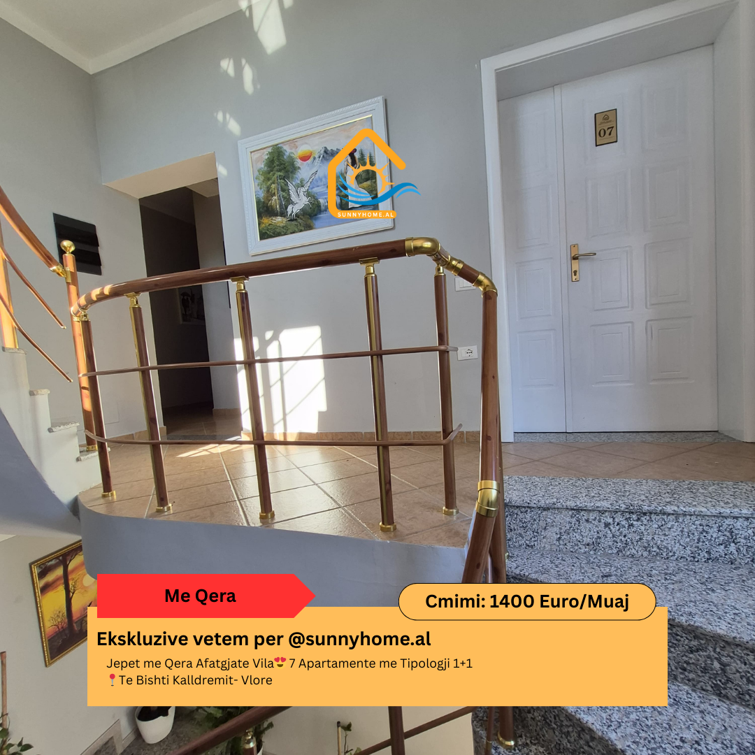 ‼️ ekskluzive ne vlore per @sunnyhome.al ‼️ jepet me qera afatgjate vila 7 apartamente me tipologji 1+1 te bishti kalldremit- vlore cmimi: 1400 euro/muaj (#{i+2})