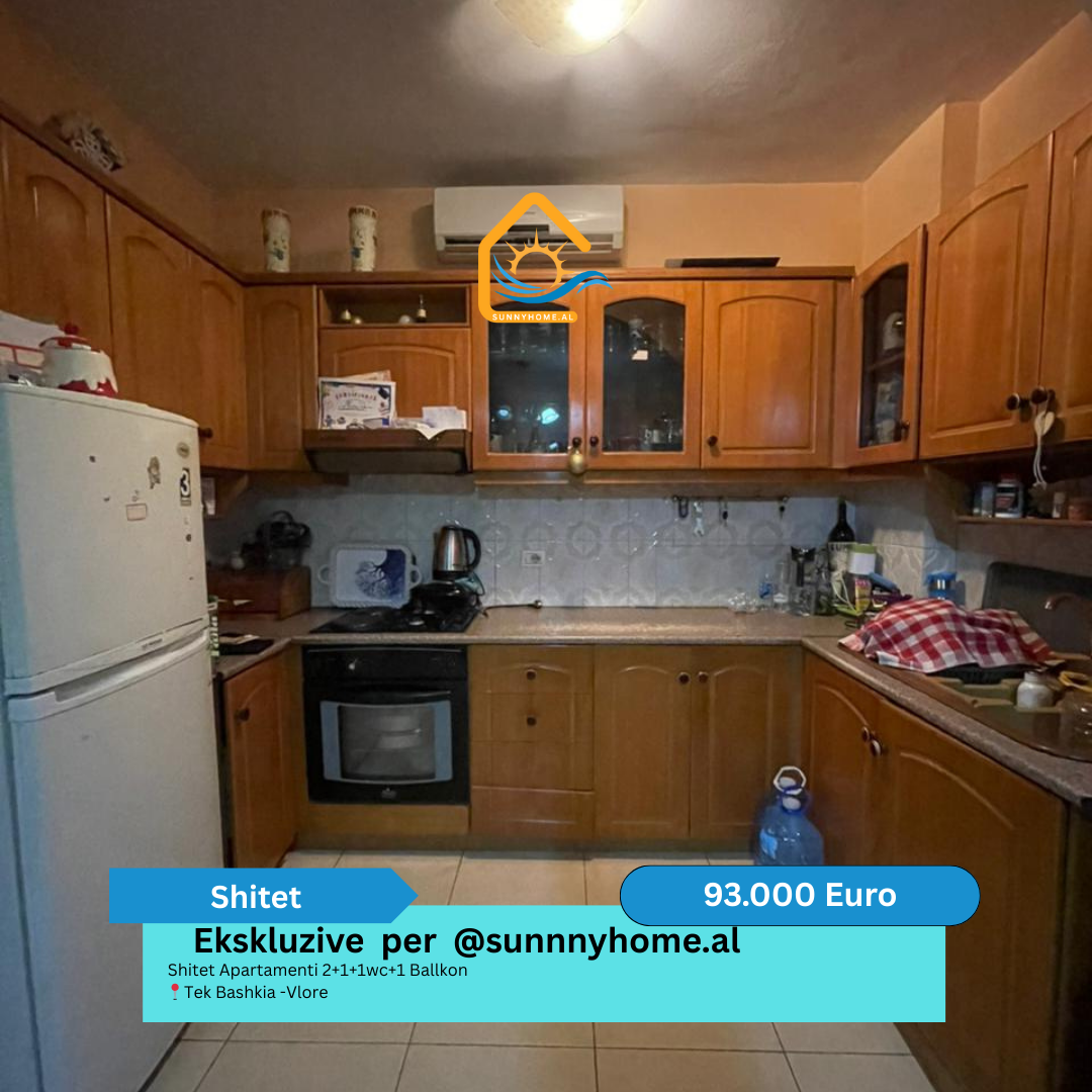 ‼️ exclusive in Vlorë for sunnyhome.al ‼️ apartment for sale 2+1+1wc+1 balcony near municipality - Vlorë price: 93,000 euros (#{i+2})