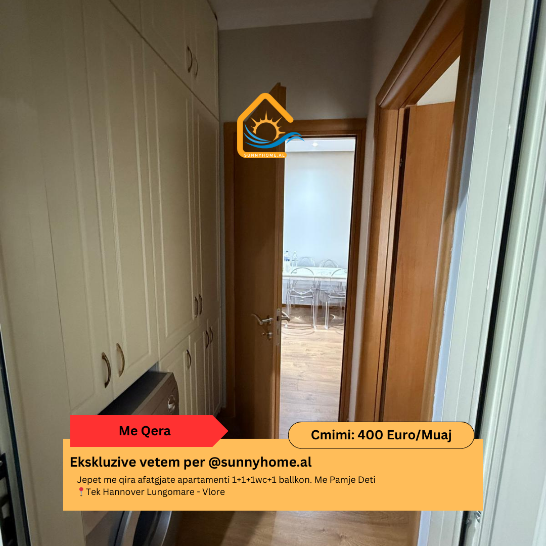 ‼️ esclusivo per @sunnyhome.al ‼️ affitto a lungo termine di appartamento 1+1+1wc+1 balcone. Vista mare presso hannover lungomare – Vlore prezzo: 400 euro /mese (trattabile) (#{i+2})