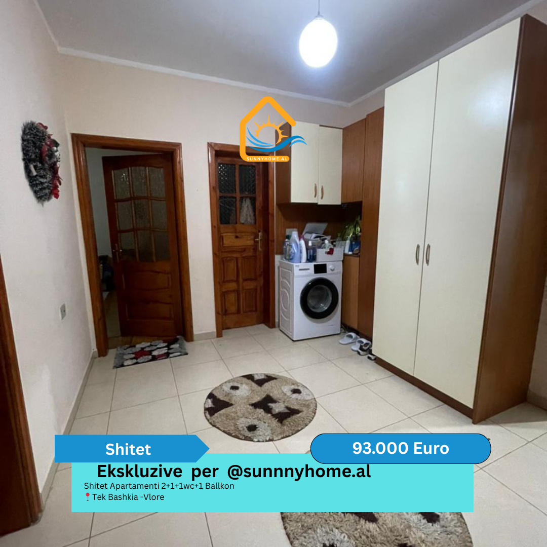 ‼️ exclusive in Vlorë for sunnyhome.al ‼️ apartment for sale 2+1+1wc+1 balcony near municipality - Vlorë price: 93,000 euros (#{i+2})