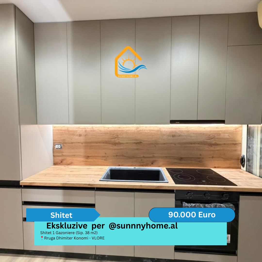 ‼️ exclusivo em Vlorë!! @sunnyhome.al ‼️ venda-se 1 estúdio (área 38 metros quadrados) rua dhimiter konomi – Vlorë preço: 90.000 euros (negociável)