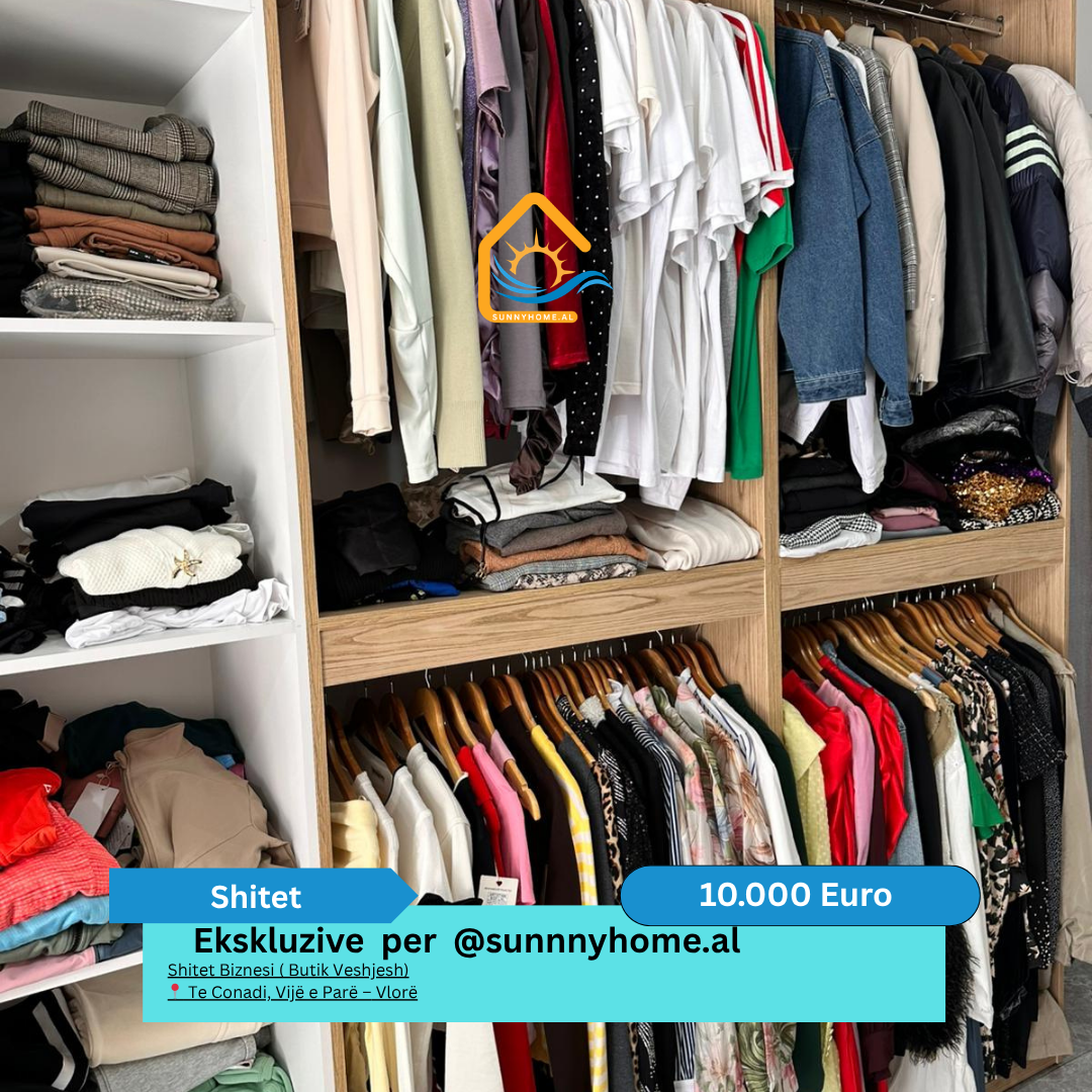 ‼️ ekskluzive vetëm për @sunnyhome.al ‼️ shitet biznesi ( butik veshjesh) te conadi, vijë e parë – Vlorë çmimi biznesit: 10.000 euro (#{i+2})