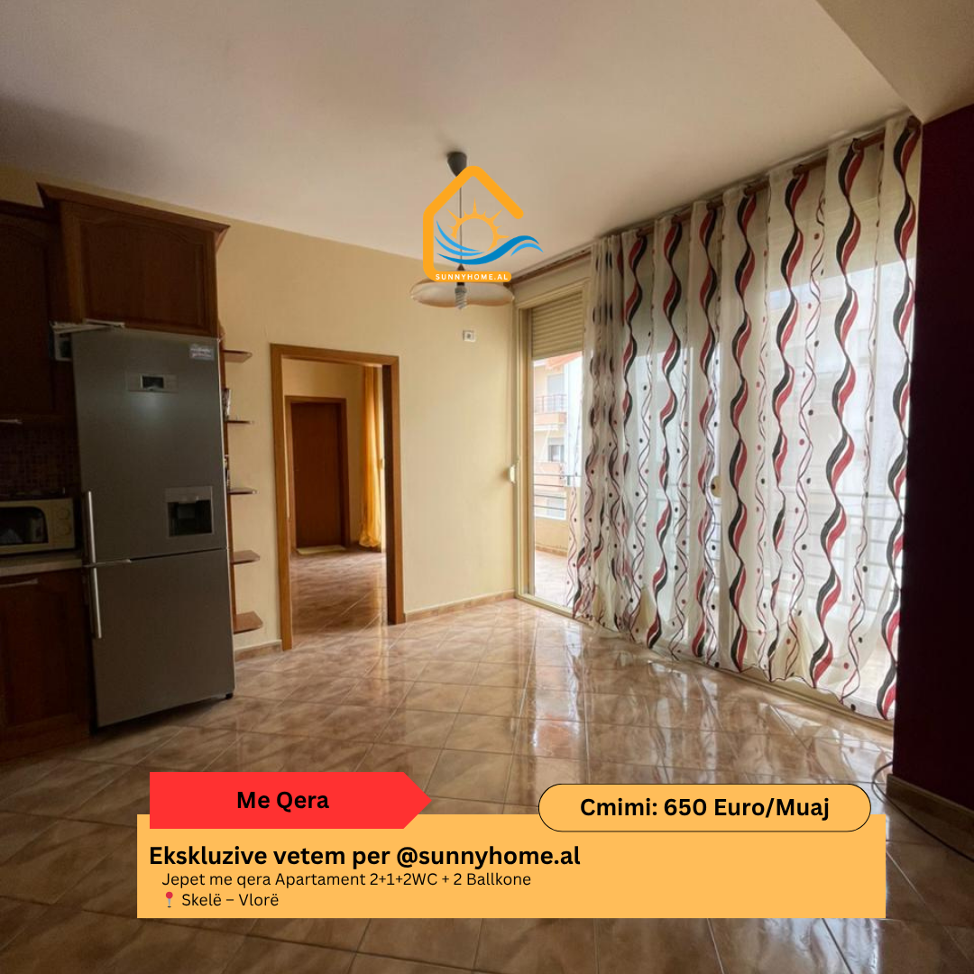 ‼️ exclusivo en Vlorë para @sunnyhome.al ‼️ alquila un apartamento 2+1+2wc + 2 balcones skelë – Vlorë precio: 650 euro / mes (#{i+2})
