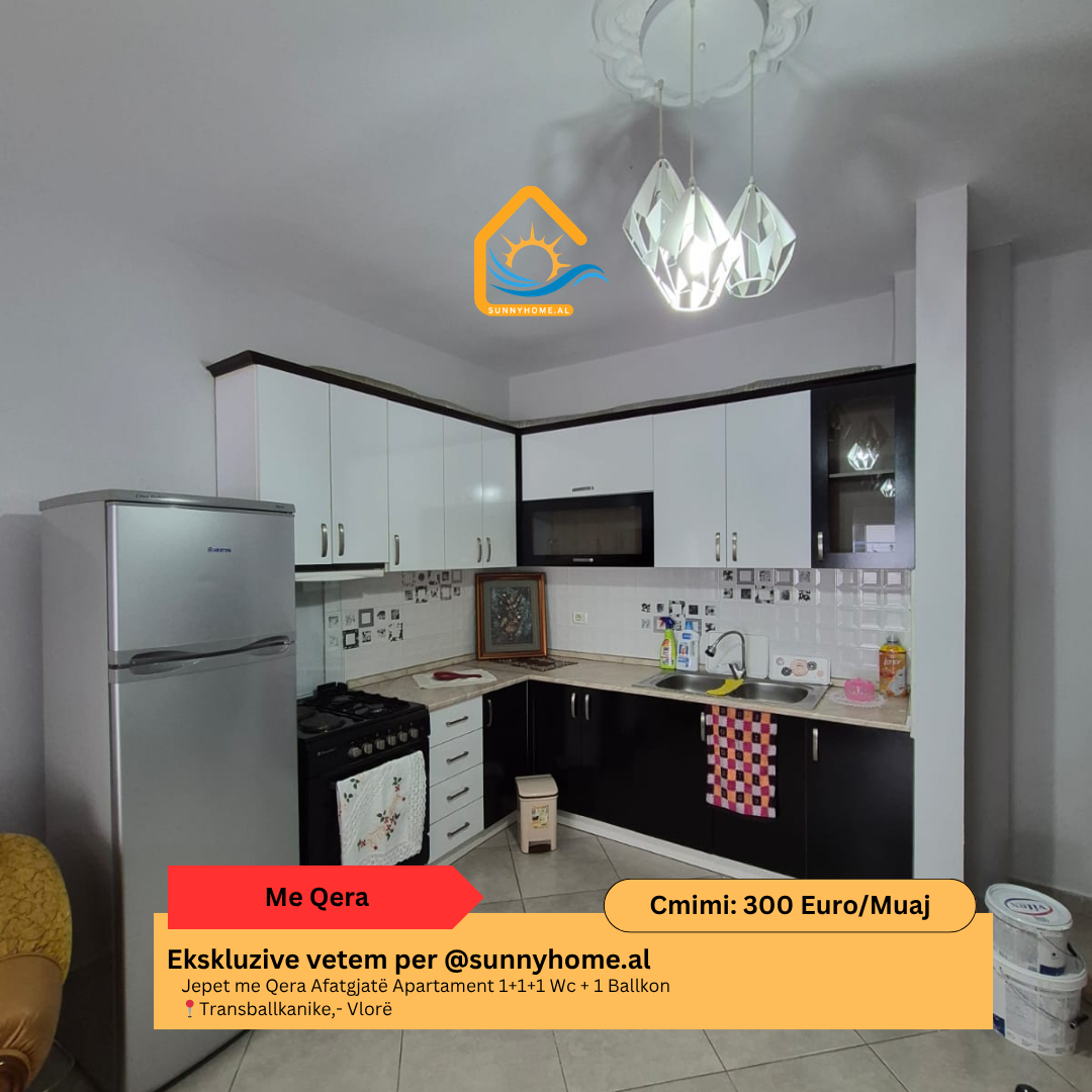 ‼️ exclusive in Vlorë @sunnyhome.al ‼️ long-term rent apartment 1+1+1 wc + 1 balcony transballkanike, Vlorë price: 300 euros / month (#{i+2})
