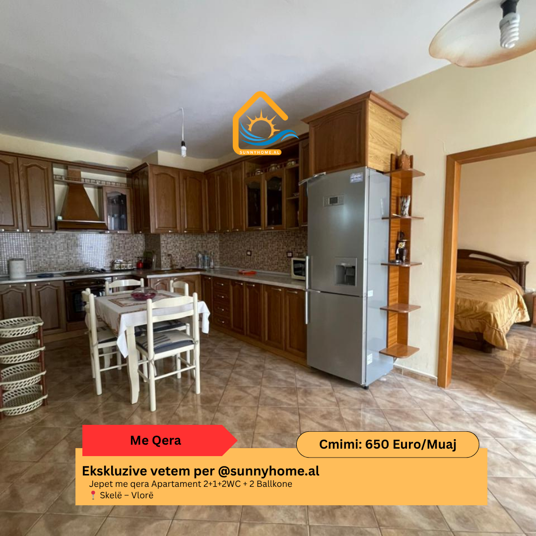 ‼️ exclusivo en Vlorë para @sunnyhome.al ‼️ alquila un apartamento 2+1+2wc + 2 balcones skelë – Vlorë precio: 650 euro / mes (#{i+2})