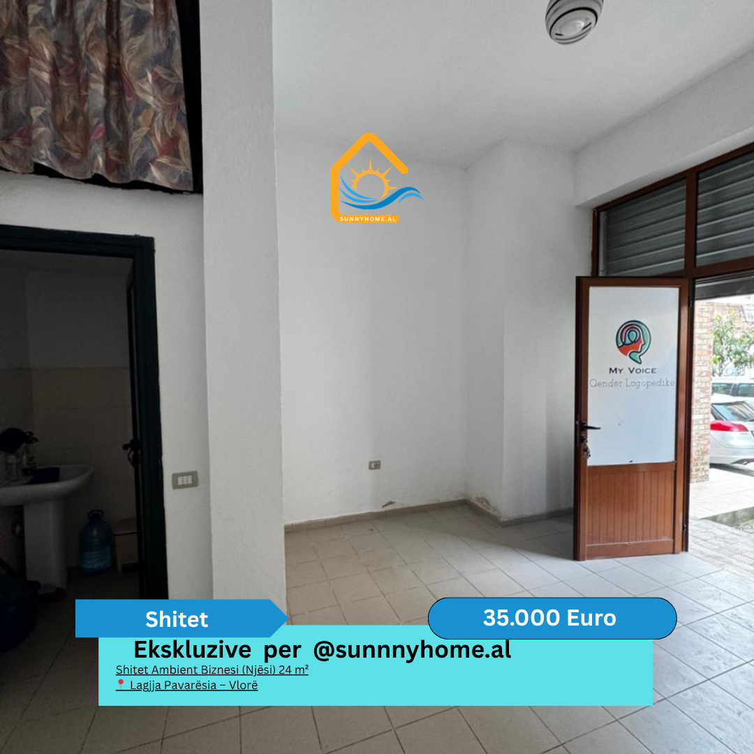‼️ ekskluzive vetëm për @sunnyhome.al ‼️ shitet ambient biznesi (njësi) 24 m² lagjja pavarësia – Vlorë çmimi: 35.000 euro (#{i+2})