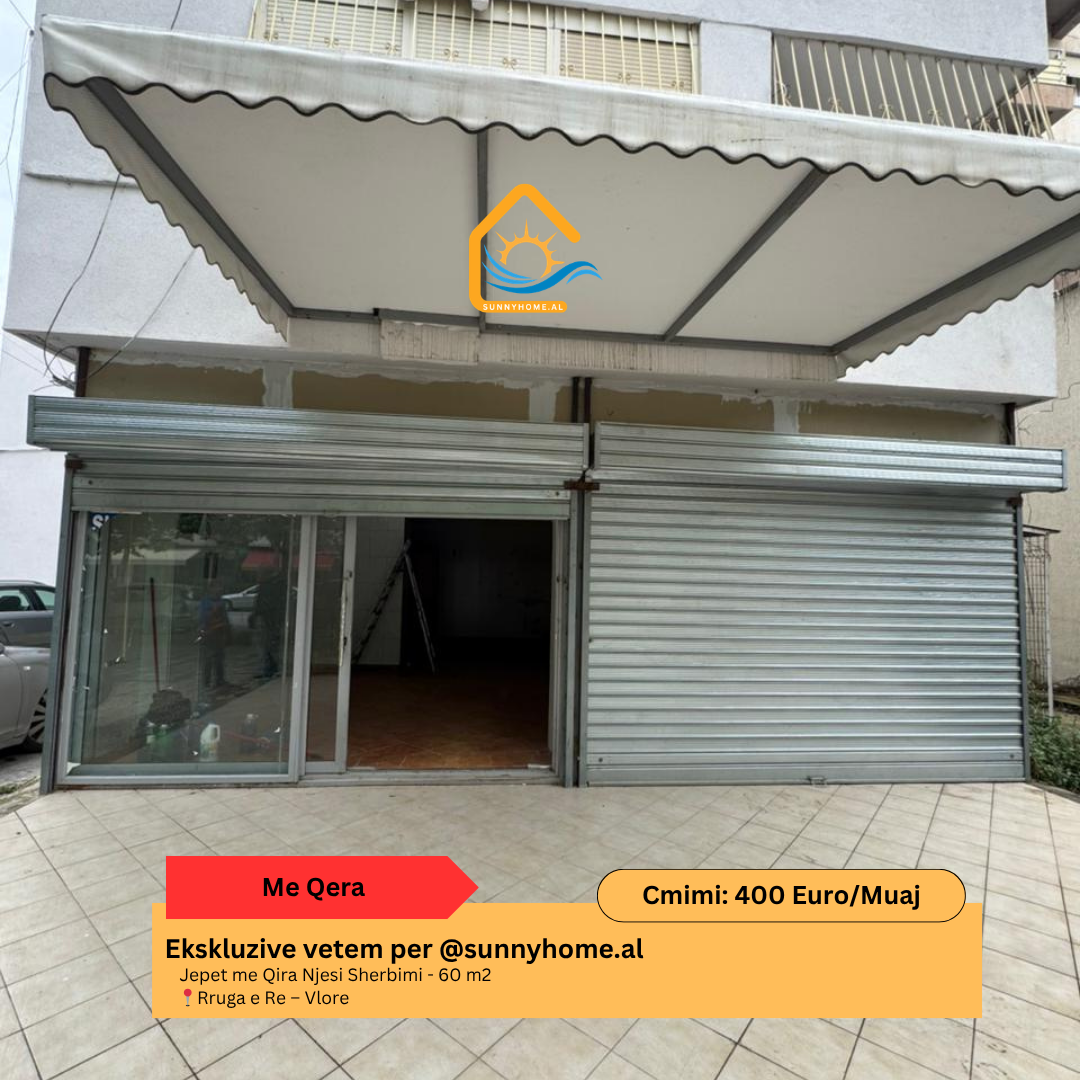 ‼️ ekskluzive ne vlore per @sunnyhome.al ‼️ jepet me qira njesi sherbimi – 60 metra katror rruga e re – Vlore cmimi : 400 euro/ muaj (#{i+2})