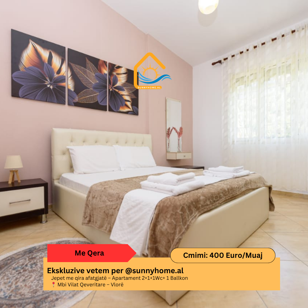 ‼️ exclusif à Vlorë pour @sunnyhome.al ‼️ location longue durée – Appartement 2+1+1wc+ 1 balcon au-dessus des villas gouvernementales – Vlorë prix : 400 euro / mois (#{i+2})