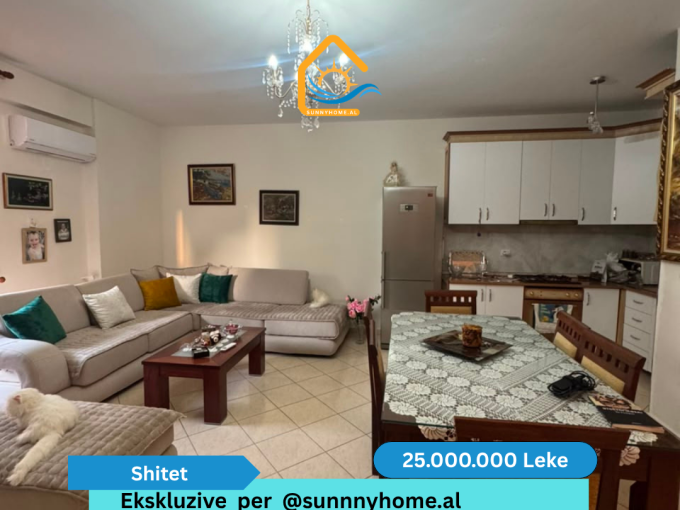‼️Exclusive in Vlora with @SUNNYHOME.AL ‼️  2+1 Apartment for Sale (2 Bedrooms, 1 Bathroom, 1 Balcony + Veranda) 📍 Skelë – Vlora Price: 25,000,000 Lek