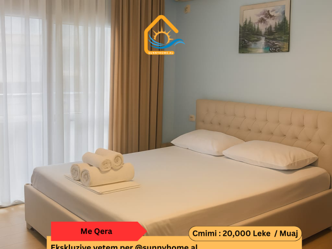 ‼️ EXCLUSIVE IN VLORA ‼️  Short-term Rental – Studio Apartment 📍 Behind Taushani – Vlora Price: 20,000 Lek/Month
