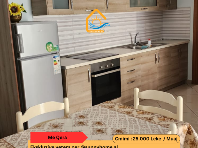‼️ EXCLUSIVE IN VLORA @Sunnyhome.al ‼️  Short-Term Rental – 1+1 Apartment 📍 Behind Taushani – Vlora Price: 25,000 Lek/Month